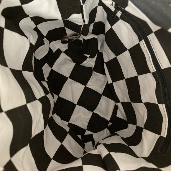 VINTAGE Race Ready Lady Nascar Tony Stewart 20 Bucket Bag w Orange Bow Bag - Picture 9 of 16